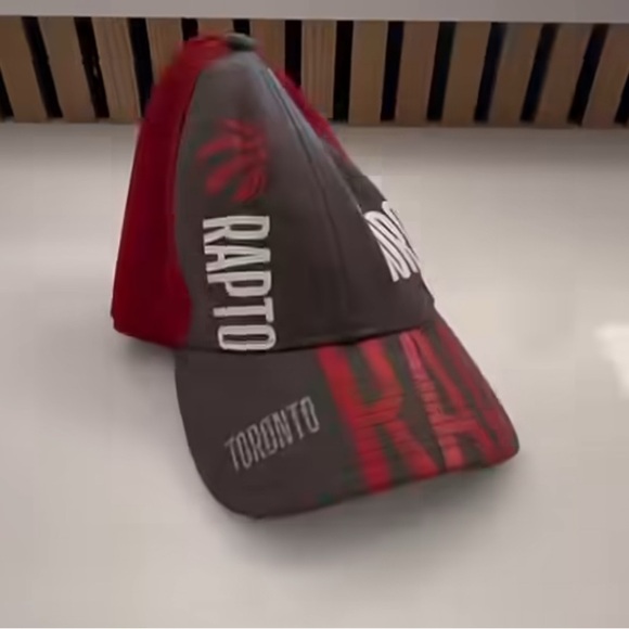 Toronto Raptors Red and Gray Cap - Picture 1 of 3